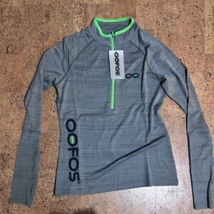 OOFOS Women's Half Zip Athletic Top